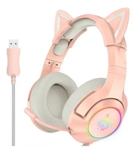 Soporte para Diadema Rosado RGB Onikuma