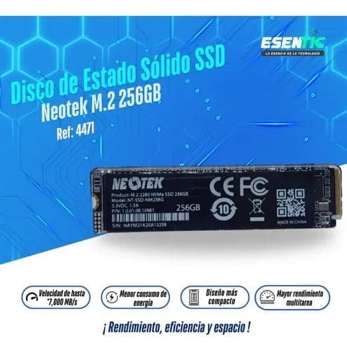 SSD Neotek 256GB M.2